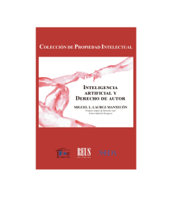 INTELIGENCIA ARTIFICIAL Y DERECHO DE AUTOR