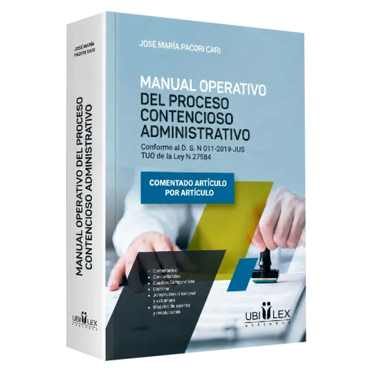 MANUAL OPERATIVO DEL PROCESO CONTENCIOSO ADMINISTRATIVO