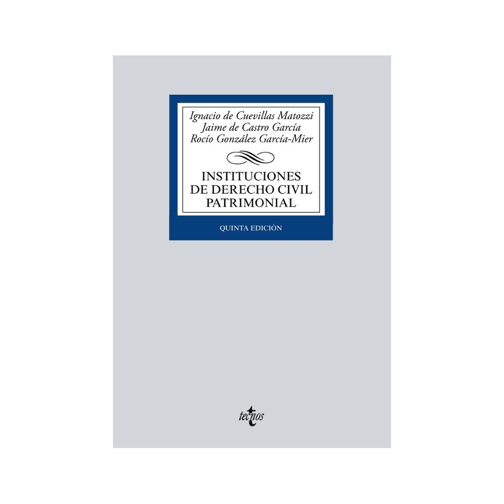 INSTITUCIONES DE DERECHO CIVIL PATRIMONIAL
