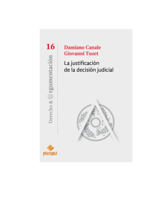 LA JUSTIFICACIÓN DE LA DECISIÓN JUDICIAL