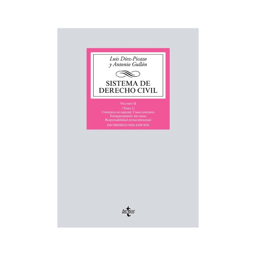 SISTEMA DE DERECHO CIVIL. VOLUMEN II. TOMO 2