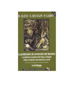 LA PRETENSIÓN DE CORRECCIÓN DEL DERECHO