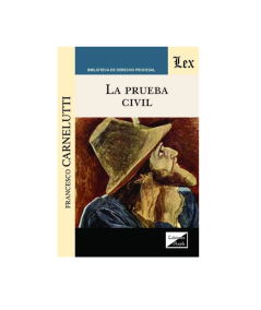 LA PRUEBA CIVIL