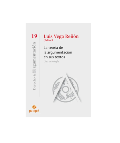LA TEORÍA DE LA ARGUMENTACIÓN EN SUS TEXTOS