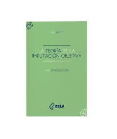 LA TEORÍA DE LA IMPUTACIÓN OBJETIVA