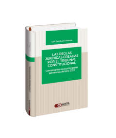 LAS REGLAS JURÍDICAS CREADAS POR EL TRIBUNAL CONSTITUCIONAL