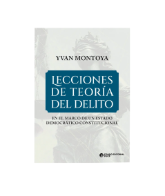 LECCIONES DE TEORIA DEL DELITO