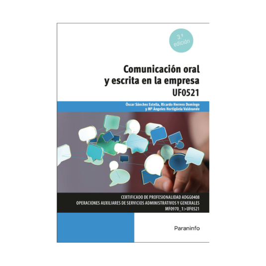 COMUNICACIÓN ORAL Y ESCRITA EN LA EMPRESA - MICROSOFT OFFICE 2016