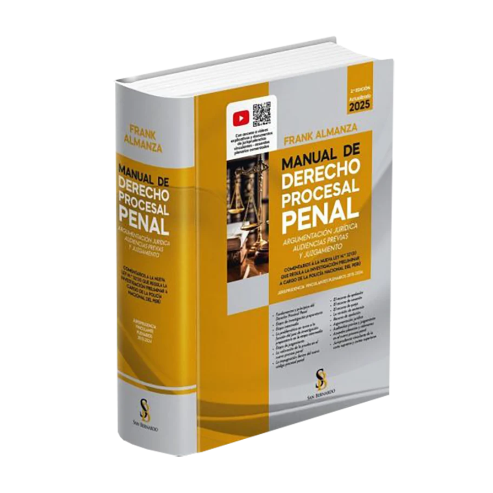 MANUAL DE DERECHO PROCESAL PENAL