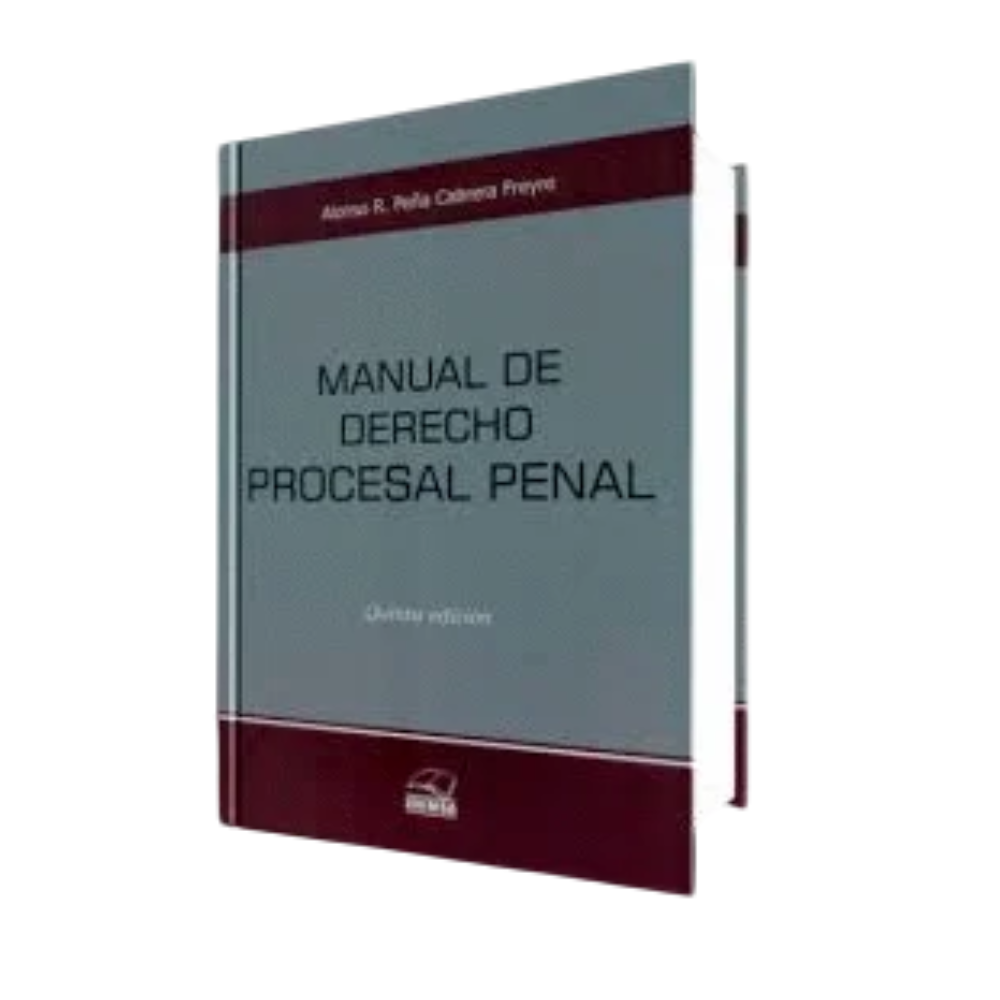 MANUAL DE DERECHO PROCESAL PENAL