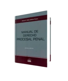 MANUAL DE DERECHO PROCESAL PENAL
