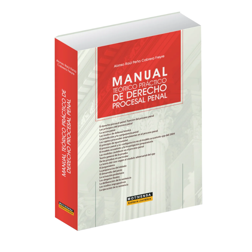MANUAL TEÓRICO PRÁCTICO DE DERECHO PROCESAL PENAL