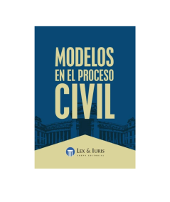 MODELOS EN EL PROCESO CIVIL