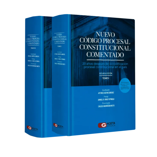 NUEVO CÓDIGO PROCESAL CONSTITUCIONAL. 2 TOMOS