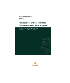 PERSPECTIVAS CRÍTICAS SOBRE LOS FUNDAMENTOS DEL DERECHO PENAL