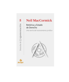 RETÓRICA Y ESTADO DE DERECHO