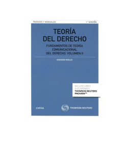 TEORIA DEL DERECHO VOL. II