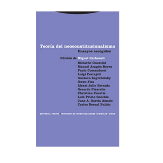 TEORÍA DEL NEOCONSTITUCIONALISMO