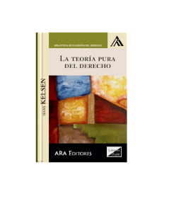 TEORÍA PURA DEL DERECHO