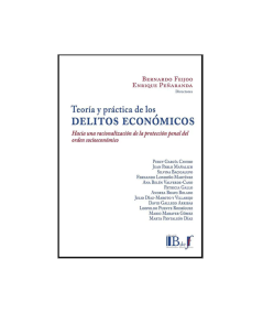 TEORIA Y PRACTICA DE LOS DELITOS ECONOMICOS