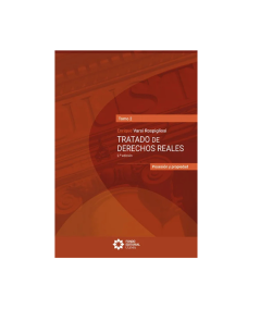 TRATADO DE DERECHOS REALES. TOMO 2