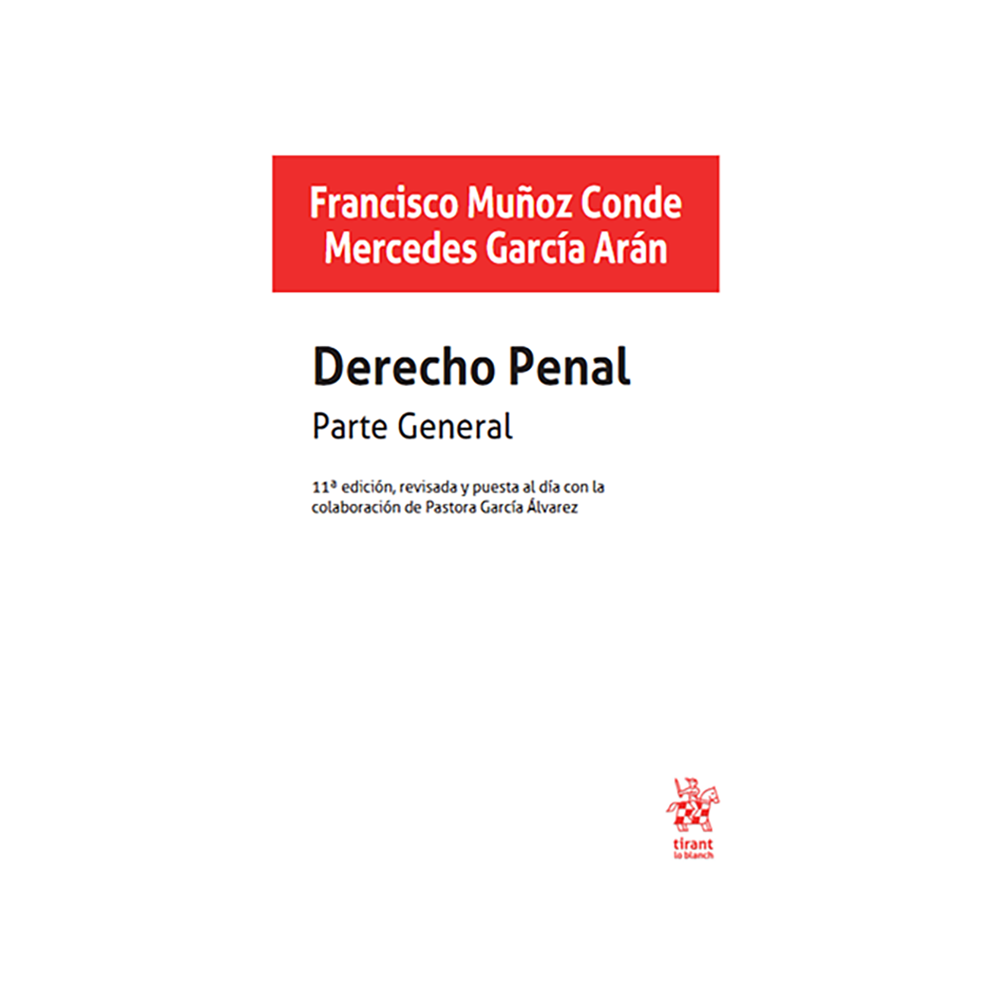 DERECHO PENAL. PARTE GENERAL