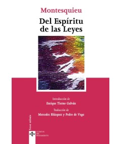 DEL ESPIRITU DE LAS LEYES