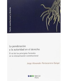 LA PONDERACIÓN Y LA AUTORIDAD EN EL DERECHO