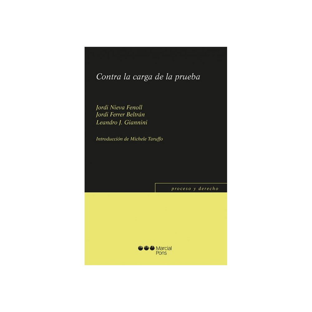 CONTRA LA CARGA DE LA PRUEBA