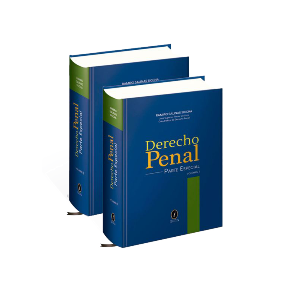DERECHO PENAL PARTE ESPECIAL 2 TOMOS