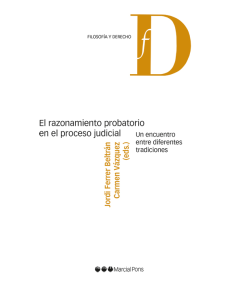EL RAZONAMIENTO PROBATORIO EN EL PROCESO JUDICIAL