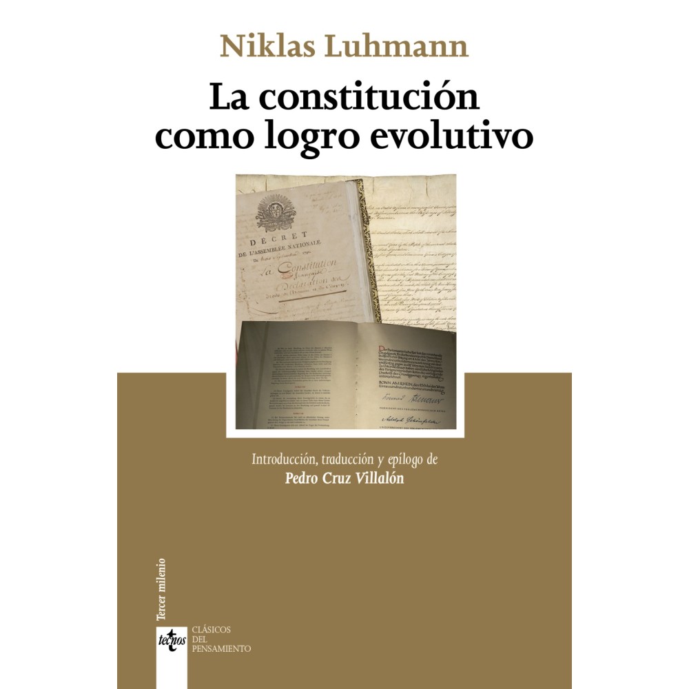 LA CONSTITUCIÓN COMO LOGRO EVOLUTIVO