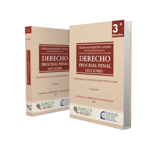 DERECHO PROCESAL PENAL LECCIONES 2 TOMOS