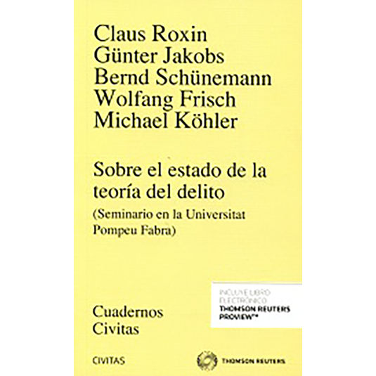 SOBRE EL ESTADO DE LA TEORÍA DEL DELITO