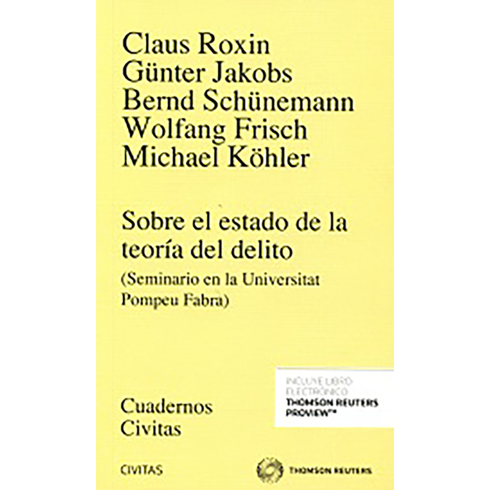 SOBRE EL ESTADO DE LA TEORÍA DEL DELITO