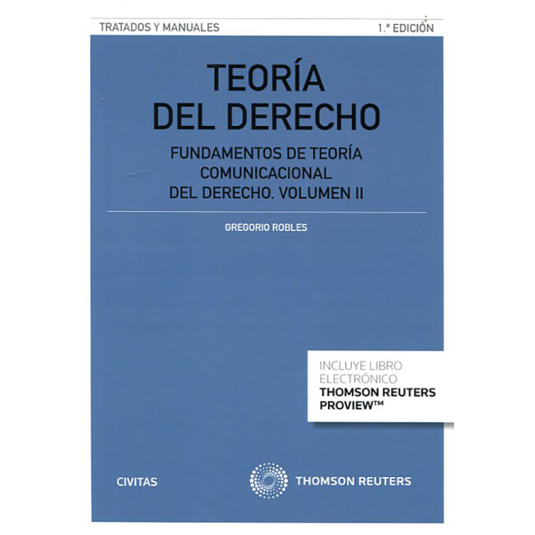 TEORÍA DEL DERECHO. VOLÚMEN II