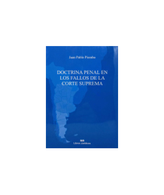 DOCTRINA PENAL EN LOS FALLOS DE LA CORTE SUPREMA